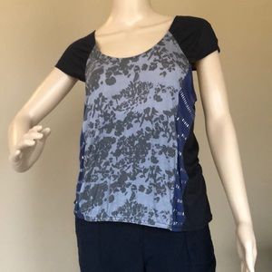 Free People cap sleeve cotton t-shirt